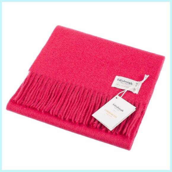 100% Lambswool Scarf Hypoallergenic SCOTTISH IMPORT THINK SOFT WARM TARTAN NWT - Picture 2 of 9